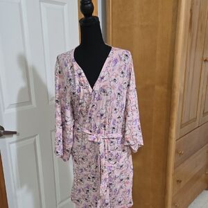 Vera Bradley Pink Floral Robe